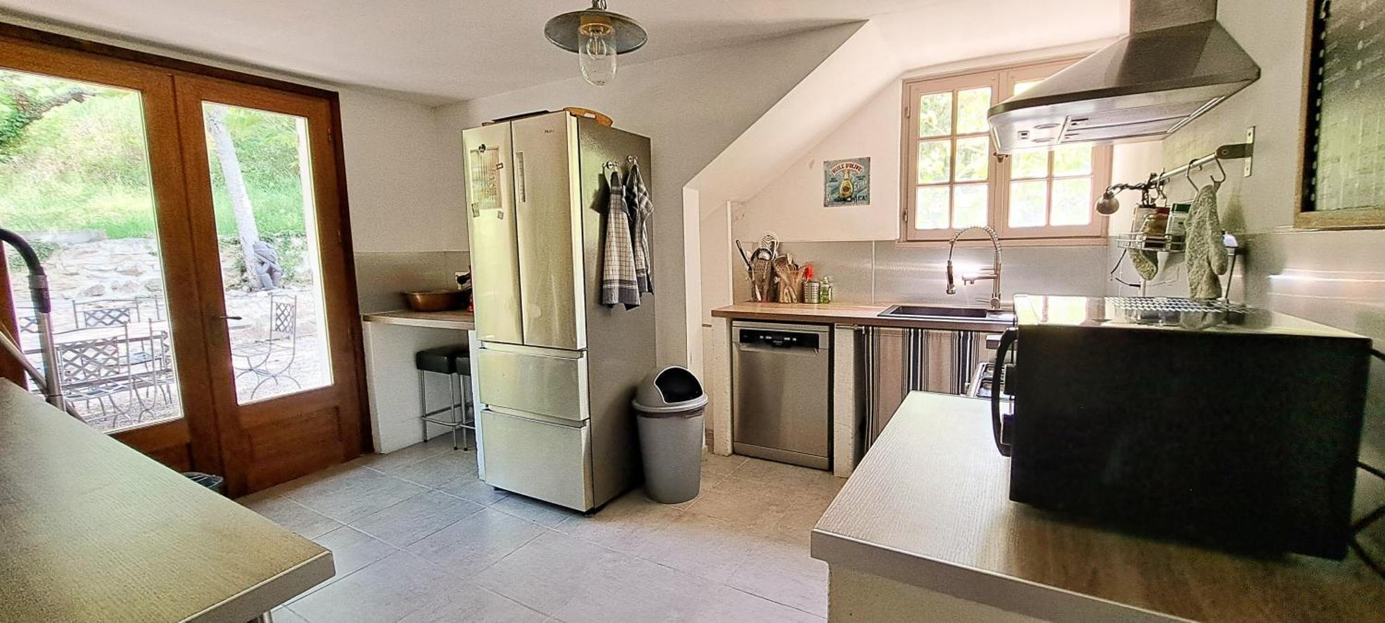 Le Mas Des Fontettes, Gite 14 Personnes, Piscine Chauffee, Propriete 5Ha, Barbecue Sahune Kültér fotó