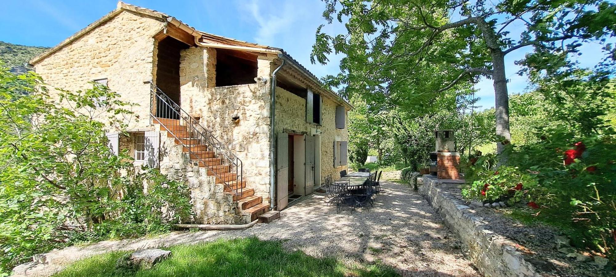 Le Mas Des Fontettes, Gite 14 Personnes, Piscine Chauffee, Propriete 5Ha, Barbecue Sahune Kültér fotó